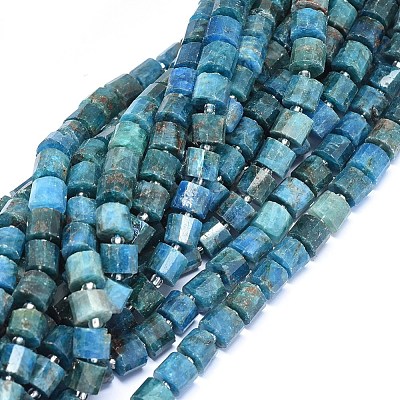 Natural Apatite Beads Strands G-F603-09-1