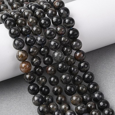 Natural Iolite Beads Strands G-K366-G02-01-1