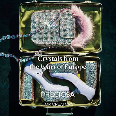 Preciosa® MAXIMA Crystal Fancy Stones Y-PRC-FC10-60010-1