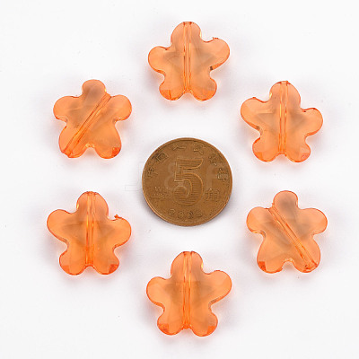 Transparent Acrylic Beads TACR-S154-32B-84-1