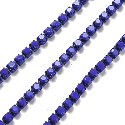 Iron Rhinestone Glass Cup Chain CH-U001-01T-1