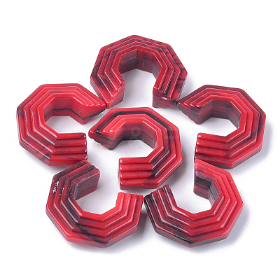 Acrylic Beads OACR-T008-08C-1
