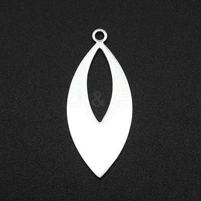 Tarnish Resistant 201 Stainless Steel Open Back Bezel Pendants STAS-R111-LA071-22-1