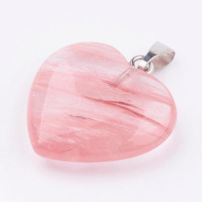 Natural & Synthetic Mixed Gemstone Pendants G-S045-11-B-1