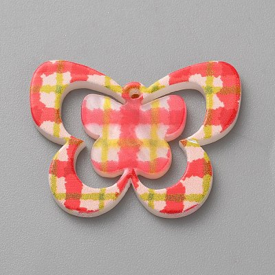 Printing Acrylic Pendants LS-OACR-WH0028-40C-1