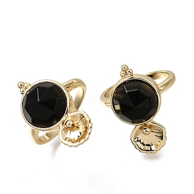 Brass Cuff Rings for Women GG-CBA7610-10G-11-1