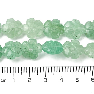 Natural Green Aventurine Beads Strands G-H023-B13-01-1