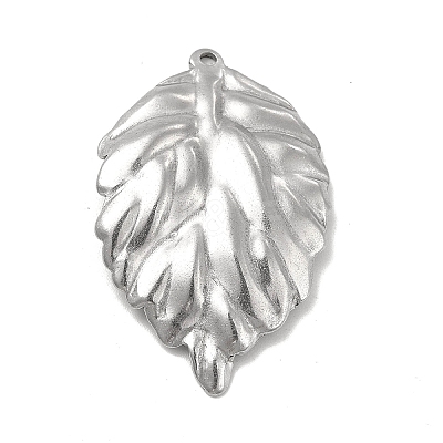Non-Tarnish Textured 304 Stainless Steel Pendants LS-STAS-P319-50P-1