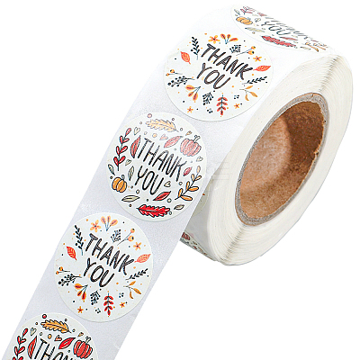 1 Roll Autumn Stickers Roll DIY-SP0005-86-1