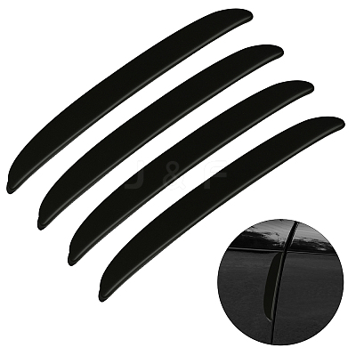 PVC Plastic Car Anti-Collision Strip Stickers AJEW-WH0258-208B-1