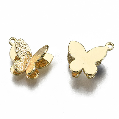 Brass Charms X-KK-T055-031G-NF-1