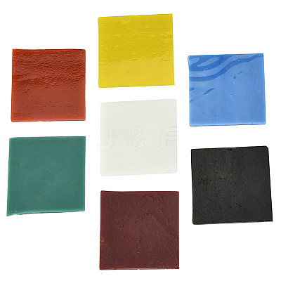 Microwave Kiln Hot Melt Glass Cabochons FIND-SP0004-58C-1