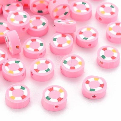 Handmade Polymer Clay Beads X-CLAY-N011-004-1