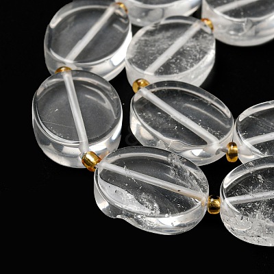 Natural Quartz Crystal Beads Strands G-G072-C03-01-1