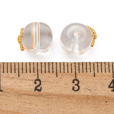 Round Natural Quartz Crytal PEAR-K009-14G-1