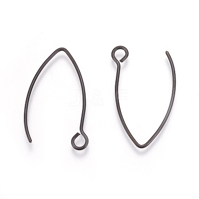 304 Stainless Steel Earring Hooks Ion Plating(IP) LS-STAS-L216-03A-B-1