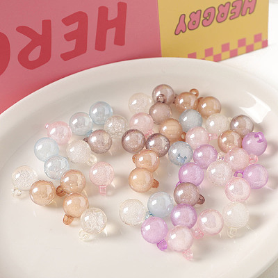 Transparent Acrylic Pendants OACR-K008-30-1