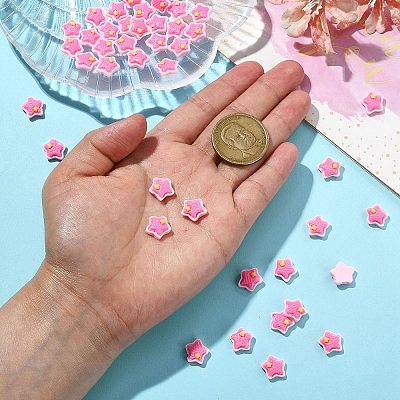 Resin Nail Cabochons AJEW-CJC0009-1-1
