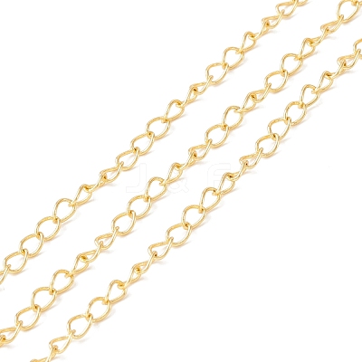 Brass Curb Chains CHC-O001-02G-1