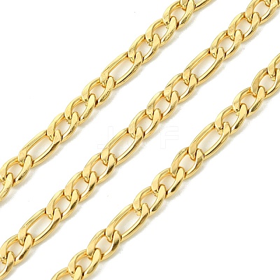 10M Ion Plating(IP) 304 Stainless Steel Figaro Chains CHS-G035-02B-G-1