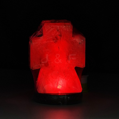 USB Natural Himalayan Rock Salt Lamp DJEW-P002-02D-1