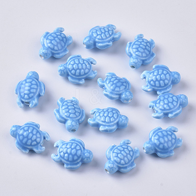 Handmade Porcelain Beads X-PORC-T005-001H-1