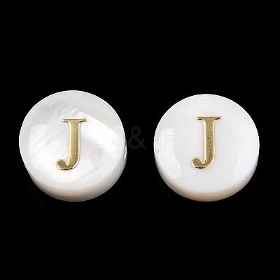 Natural Freshwater Shell Beads SHEL-N036-01J-1