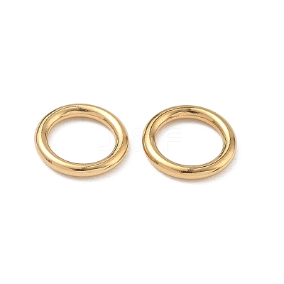 Ion Plating(IP) 304 Stainless Steel Closed Jump Rings STAS-G393-06G-02-1