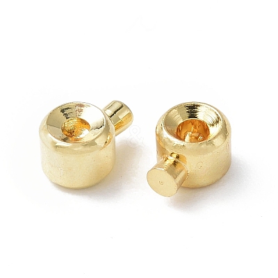 Brass Crimp Beads X-KK-P223-35G-1
