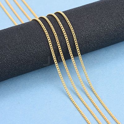 Brass Twisted Chains CHC-S100-G-1