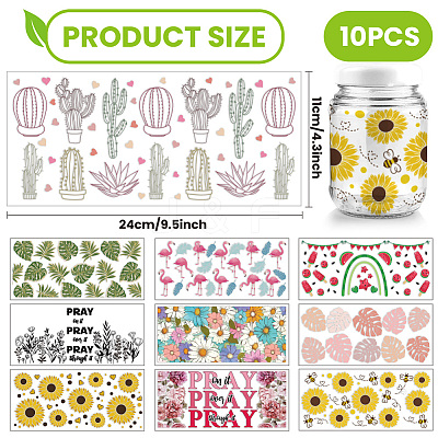 PVC DIY Heat Transfer Paper DIY-WH0517-027-1