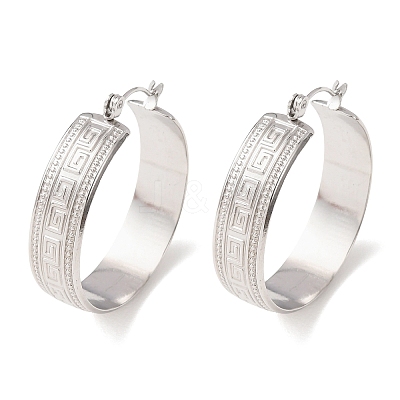 304 Stainless Steel Hoop Earrings for Women SA-CBA4160-24P-1