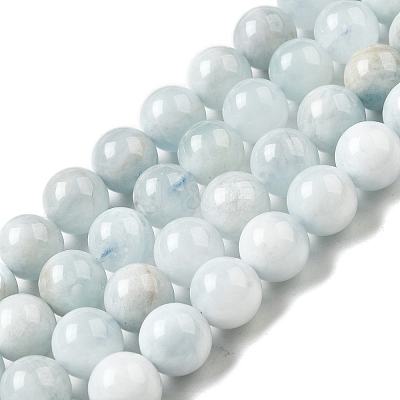Natural Aquamarine Beads Strands G-I349-A01-01A-1