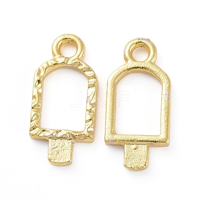 Zinc Alloy Open Back Bezel Pendants PALLOY-E577-13G-1
