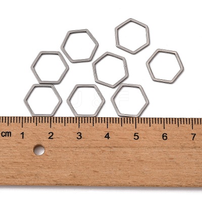 Non-Tarnish 304 Stainless Steel Linking Ring X-STAS-S079-26A-1