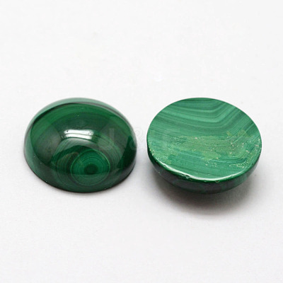 Natural Malachite Cabochons G-O146-03G-1