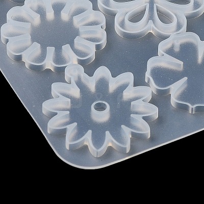 Flower DIY Pendant Silicone Molds DIY-G100-01A-1