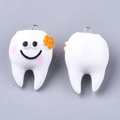Resin Pendants RESI-T028-15-1