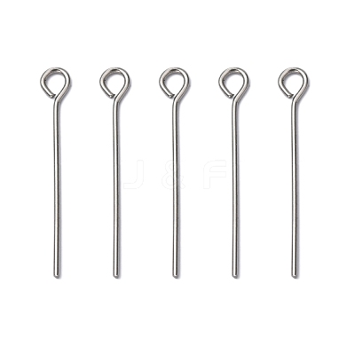 Tarnish Resistant 304 Stainless Steel Eye Pin STAS-R045-25mm-1