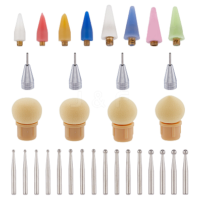 Iron Nail Art Nail Art Rhinestones Pickers Pen Heads FIND-FH0006-01-1