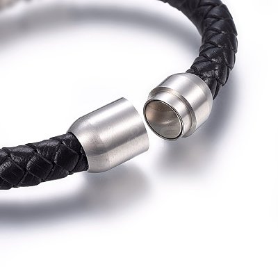 Leather Cord Bracelets BJEW-G603-07P-1