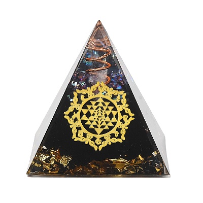 Orgonite Pyramid Resin Energy Generators G-PW0007-081D-1