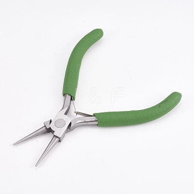 45# Carbon Steel Round Nose Pliers PT-L004-41-1