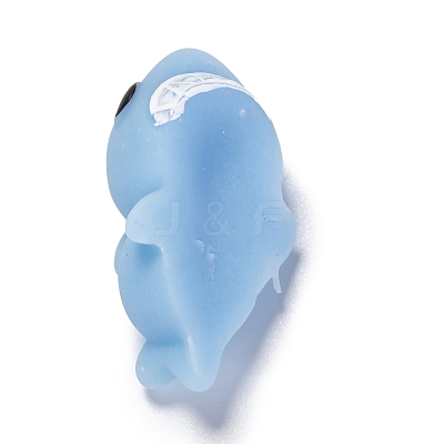 Shark Shape Stress Toy AJEW-H125-21-1