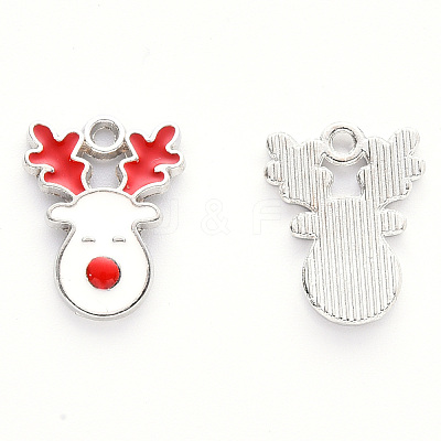 Alloy Enamel Pendants X-ENAM-S121-013-P-1