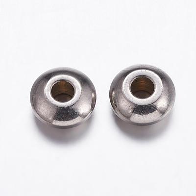 Tarnish Resistant 201 Stainless Steel Beads Spacers STAS-K146-068-6mm-1