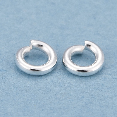 Rack Plating Brass Open Jump Rings KK-O139-18K-S-1