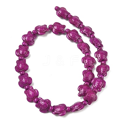 Dyed Synthetic Turquoise Beads Strands G-M152-04-B-1