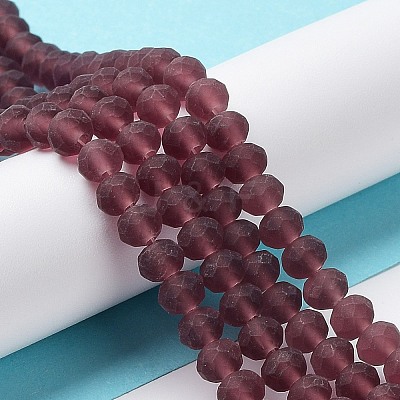 Transparent Glass Beads Strands LS-EGLA-A034-T2mm-MD13-1