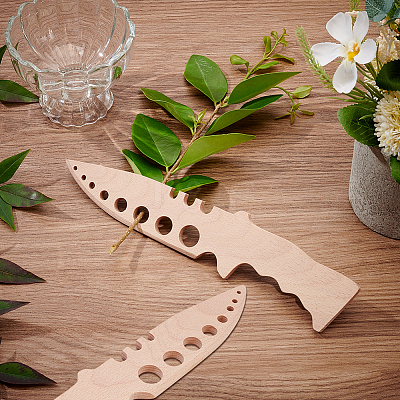 Wood Gardening Tool TOOL-WH0053-78A-1